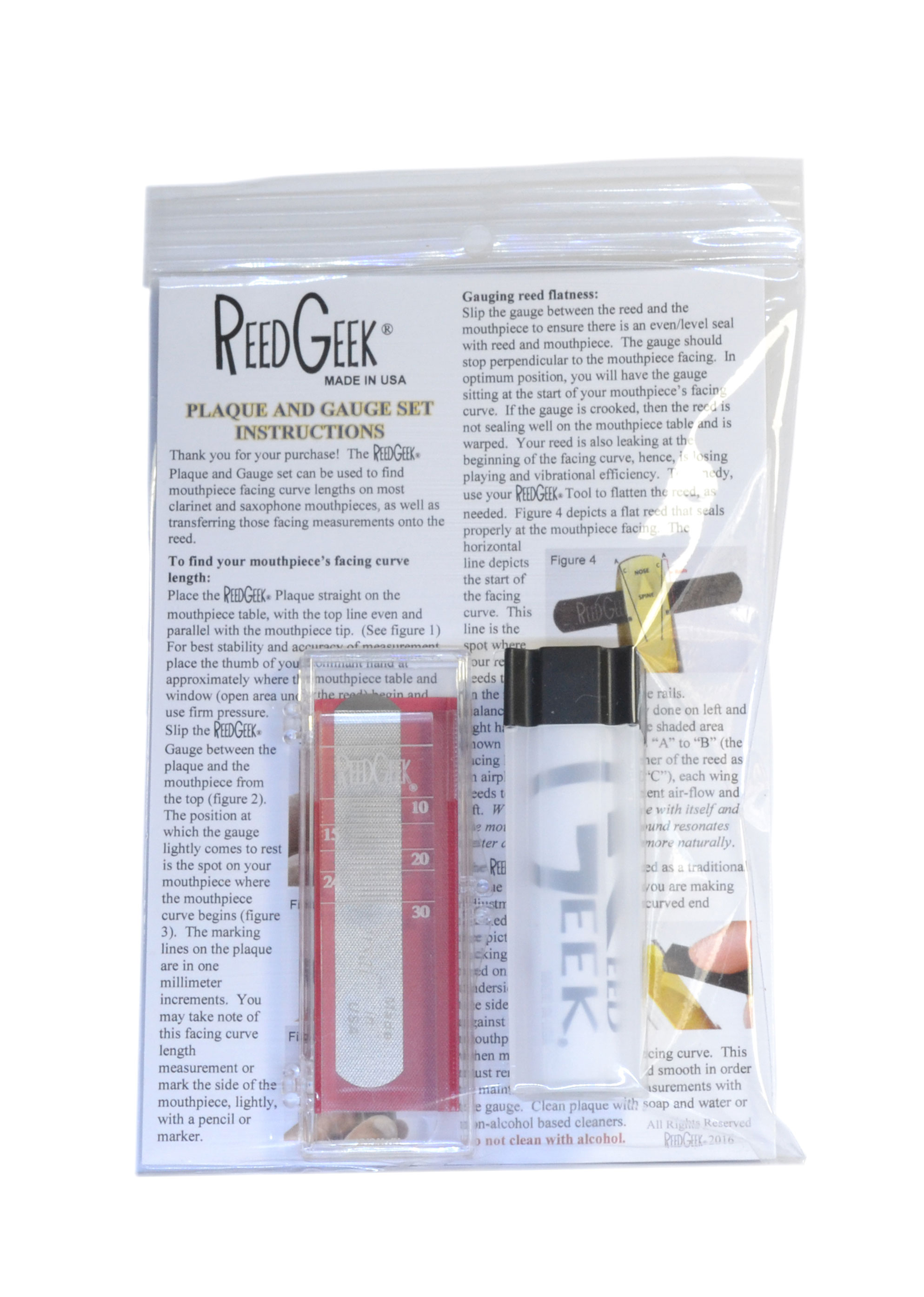 ReedGeek “Universal” Classic Plaque & Gauge set combo – ReedGeek